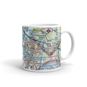 Quantico MCAF /Turner field (NYG) VFR Sectional  Mug