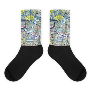 Quantico MCAF /Turner field (NYG) VFR Sectional Socks