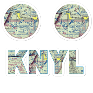 Yuma MCAS/Yuma International Airport (NYL) VFR Sectional Sticker Pack