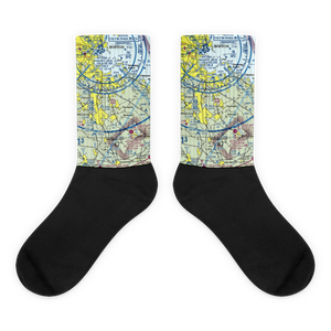 South Weymouth Naval Air Station (NZW) VFR Sectional Socks