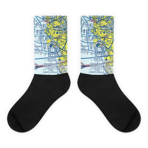 North Island Naval Air Station-Halsey Field (NZY) VFR Sectional Socks