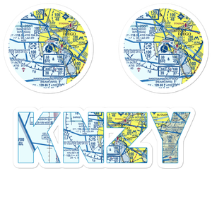 North Island Naval Air Station-Halsey Field (NZY) VFR Sectional Sticker Pack