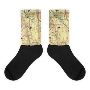 Yerington Municipal Airport (O43) VFR Sectional Socks