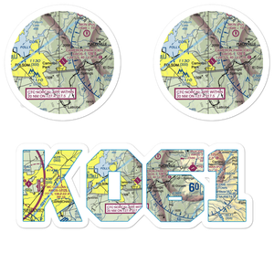 Cameron Park Airport (O61) VFR Sectional Sticker Pack
