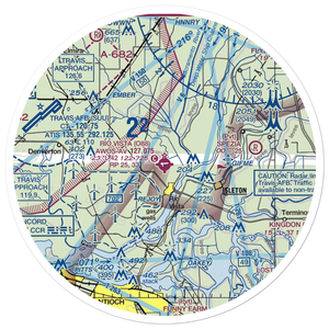 Rio Vista Municipal Airport (O88) VFR Sectional Sticker (30 mile)