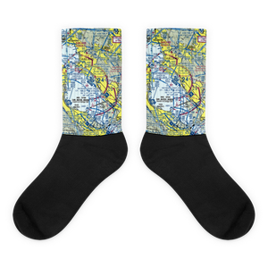 Metropolitan Oakland International Airport (OAK) VFR Sectional Socks