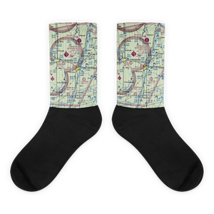 O'Neal Airport (OEA) VFR Sectional Socks