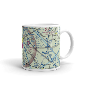 Orangeburg Municipal Airport (OGB) VFR Sectional  Mug