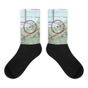 Ontonagon County Schuster Field (OGM) VFR Sectional Socks