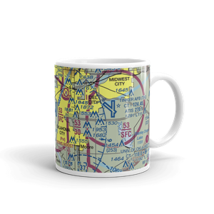 Will Rogers World Airport (OKC) VFR Sectional  Mug