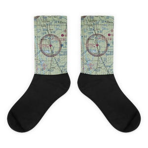 Solon Springs Municipal Airport (OLG) VFR Sectional Socks