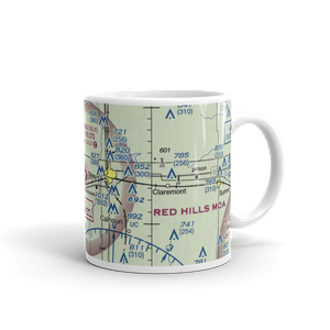 Olney Noble Airport (OLY) VFR Sectional  Mug