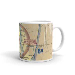 Socorro Municipal Airport (ONM) VFR Sectional  Mug