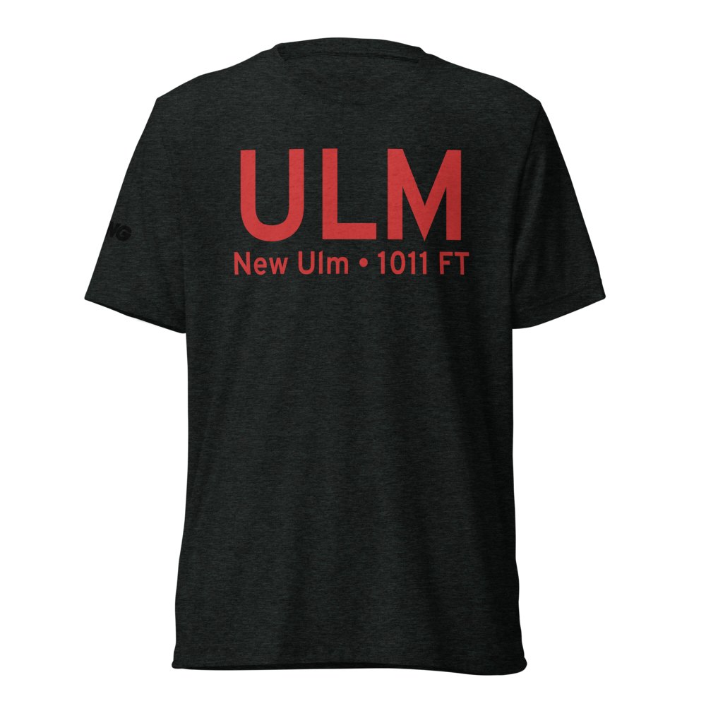 New Ulm (KULM) Airport Tri-blend T-Shirt 