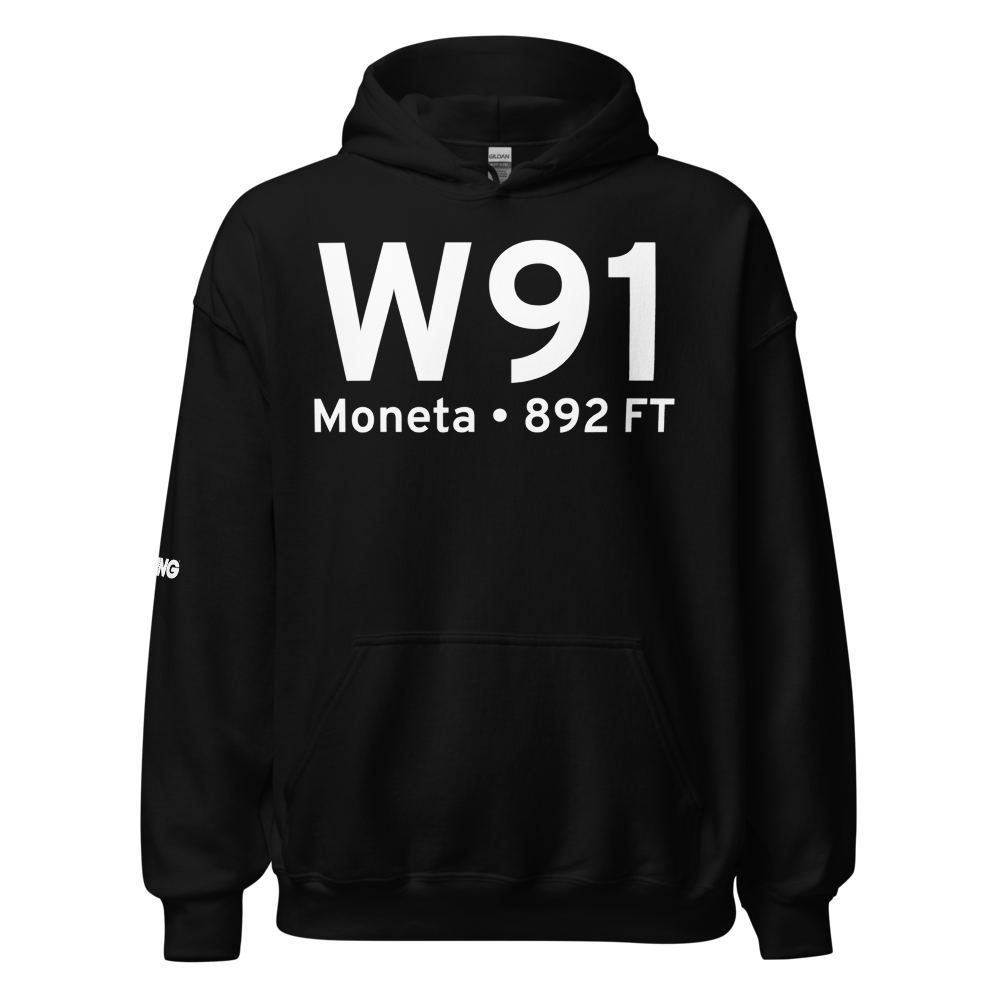 Moneta (KW91) Airport Hoodie Sweatshirt 