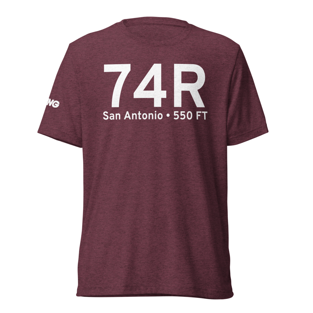 San Antonio (74R) Airport Tri-blend T-Shirt 