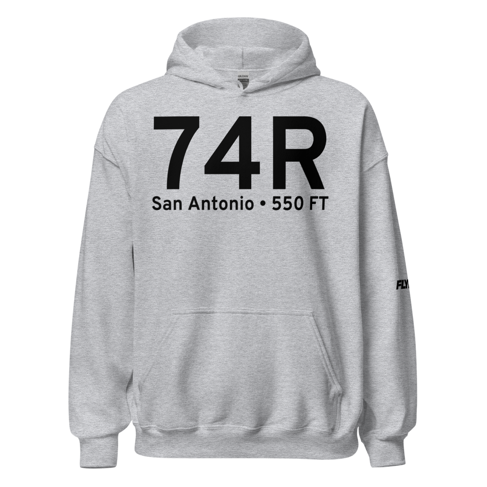 San Antonio (74R) Airport Hoodie Sweatshirt 
