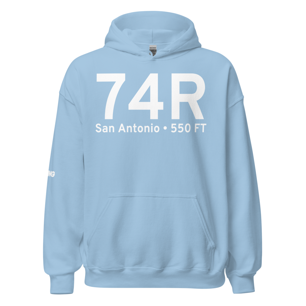 San Antonio (74R) Airport Hoodie Sweatshirt 