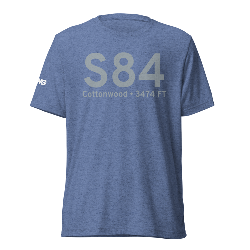 Cottonwood (KS84) Airport Tri-blend T-Shirt 