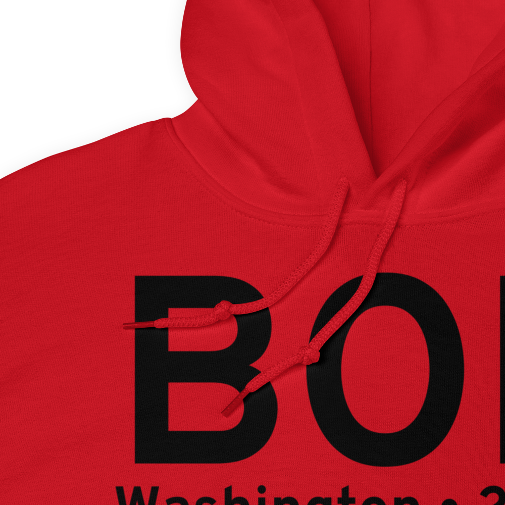 Washington (BOF) Airport Hoodie Sweatshirt 