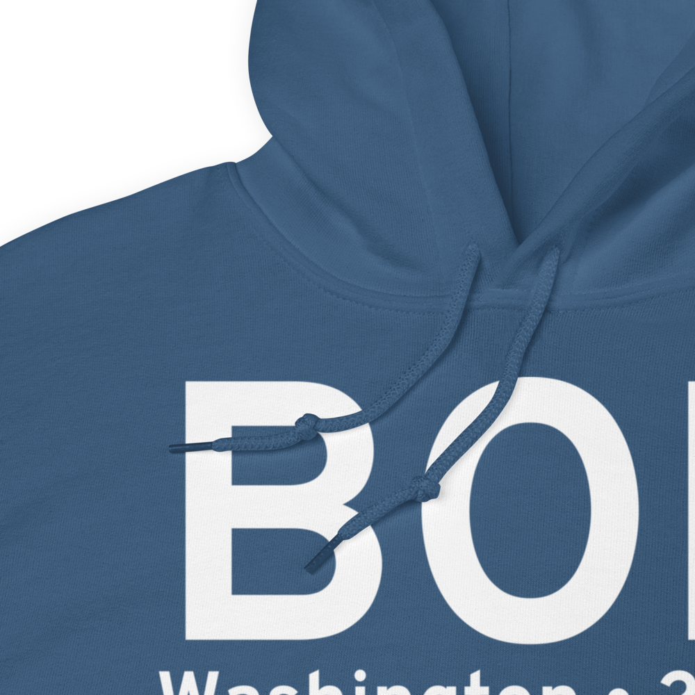 Washington (BOF) Airport Hoodie Sweatshirt 