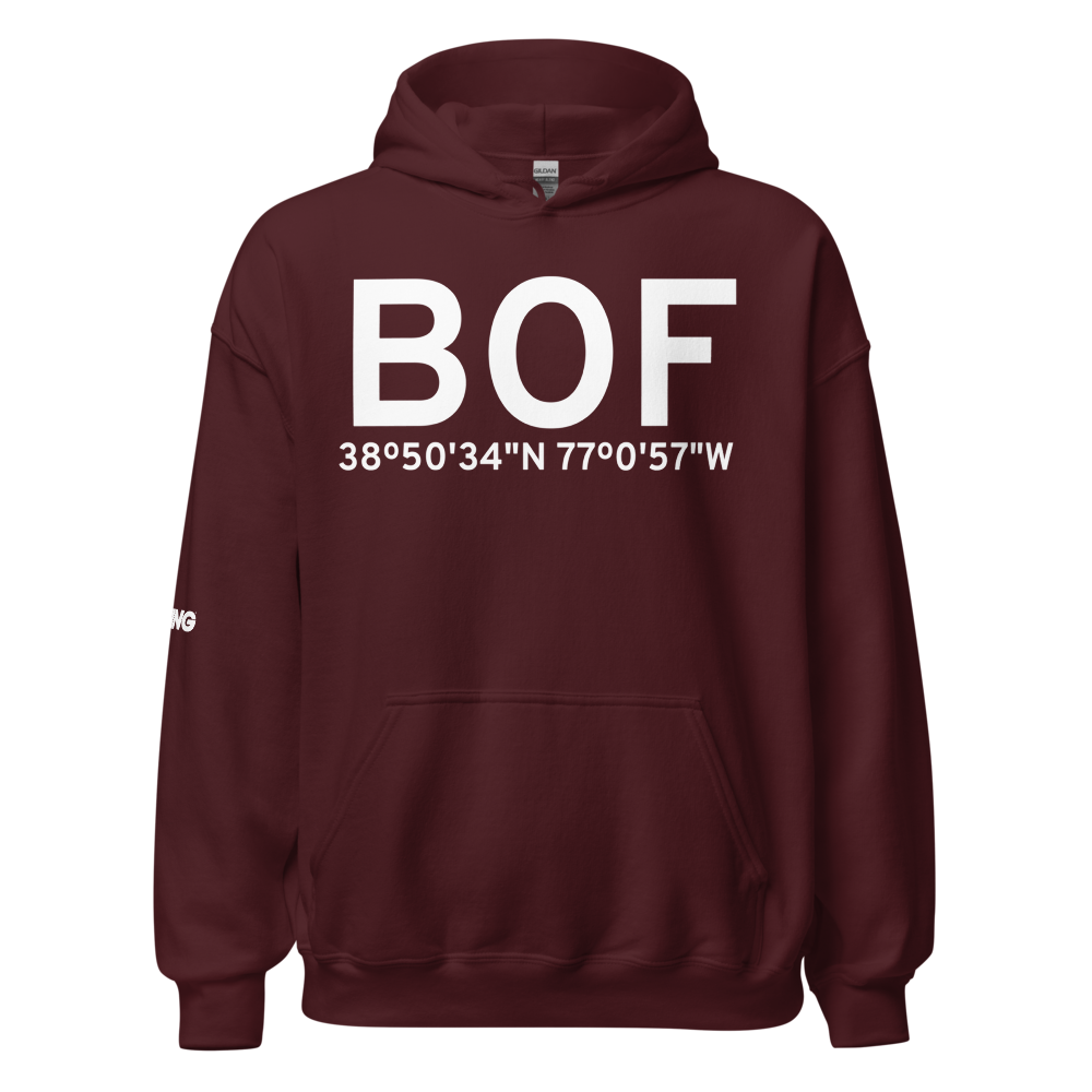 Washington (BOF) Airport Hoodie Sweatshirt 