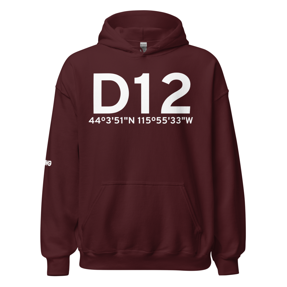 Garden Valley (D12) Airport Hoodie Sweatshirt 