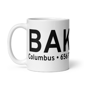 Columbus (KBAK) Airport Mug