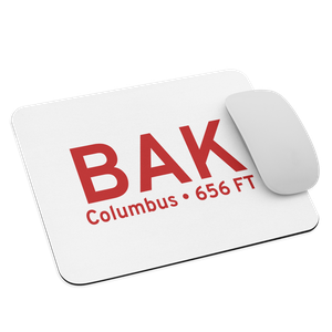 Columbus (KBAK) Airport  Mouse Pad