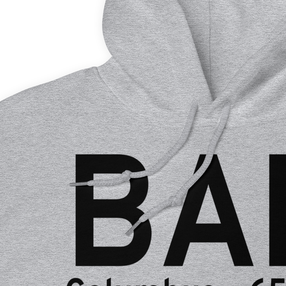 Columbus (KBAK) Airport Hoodie Sweatshirt 
