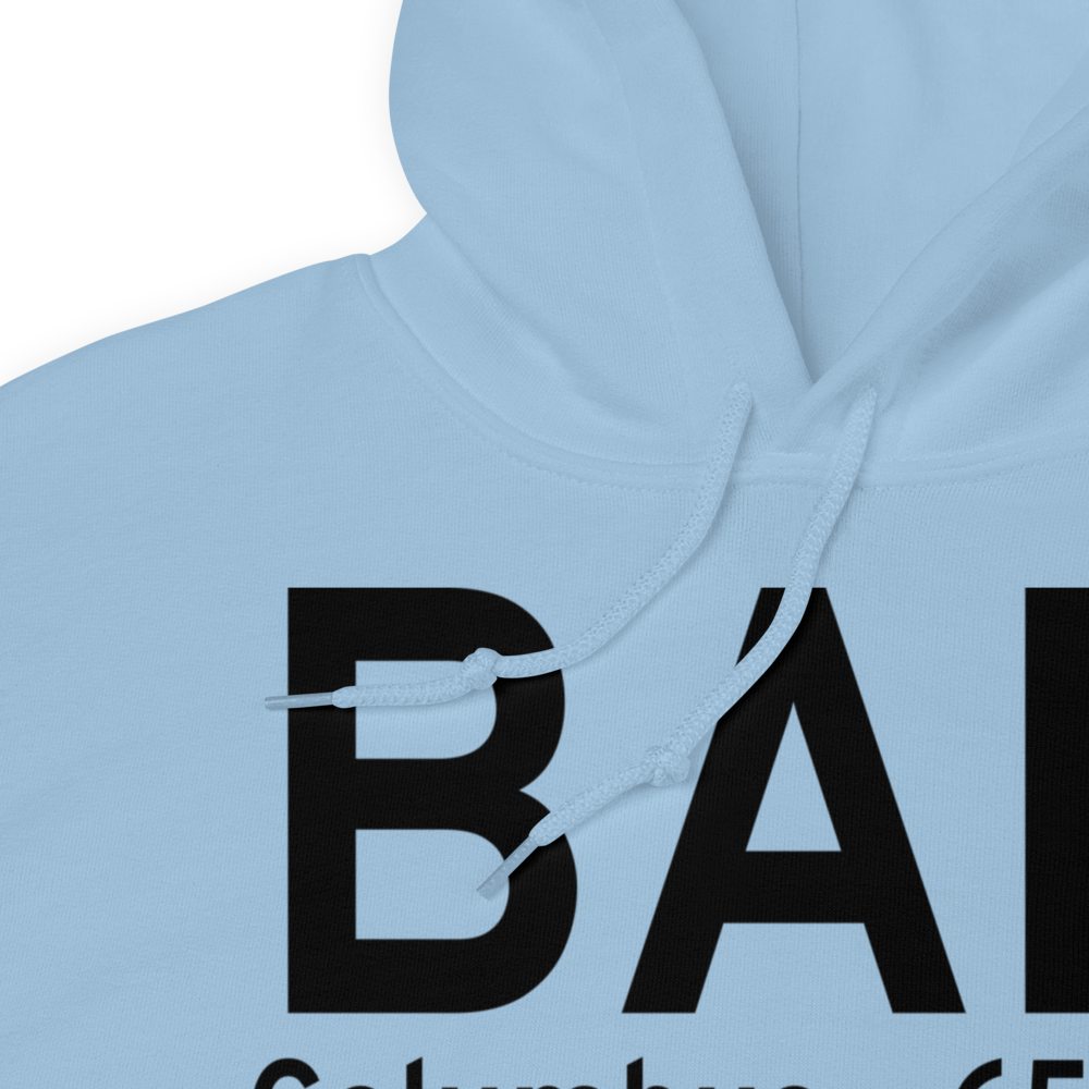 Columbus (KBAK) Airport Hoodie Sweatshirt 