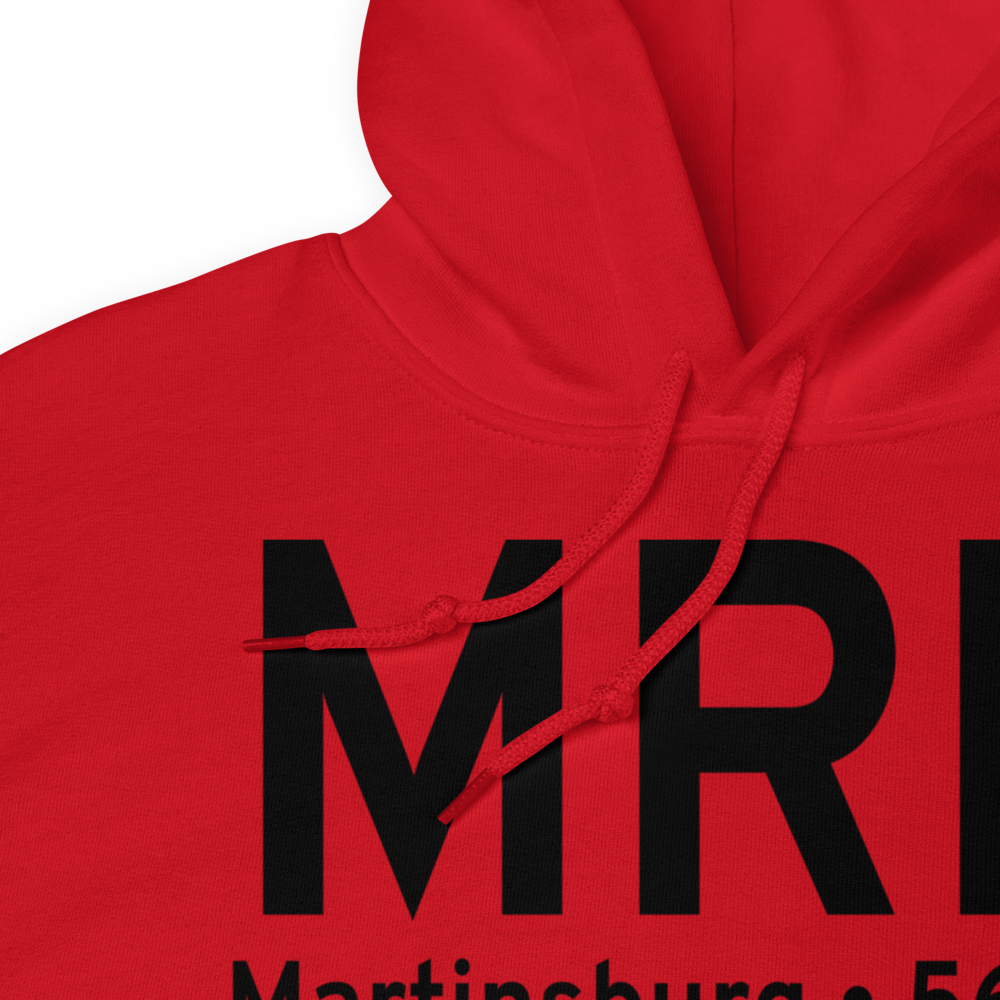 Martinsburg (KMRB) Airport Hoodie Sweatshirt 
