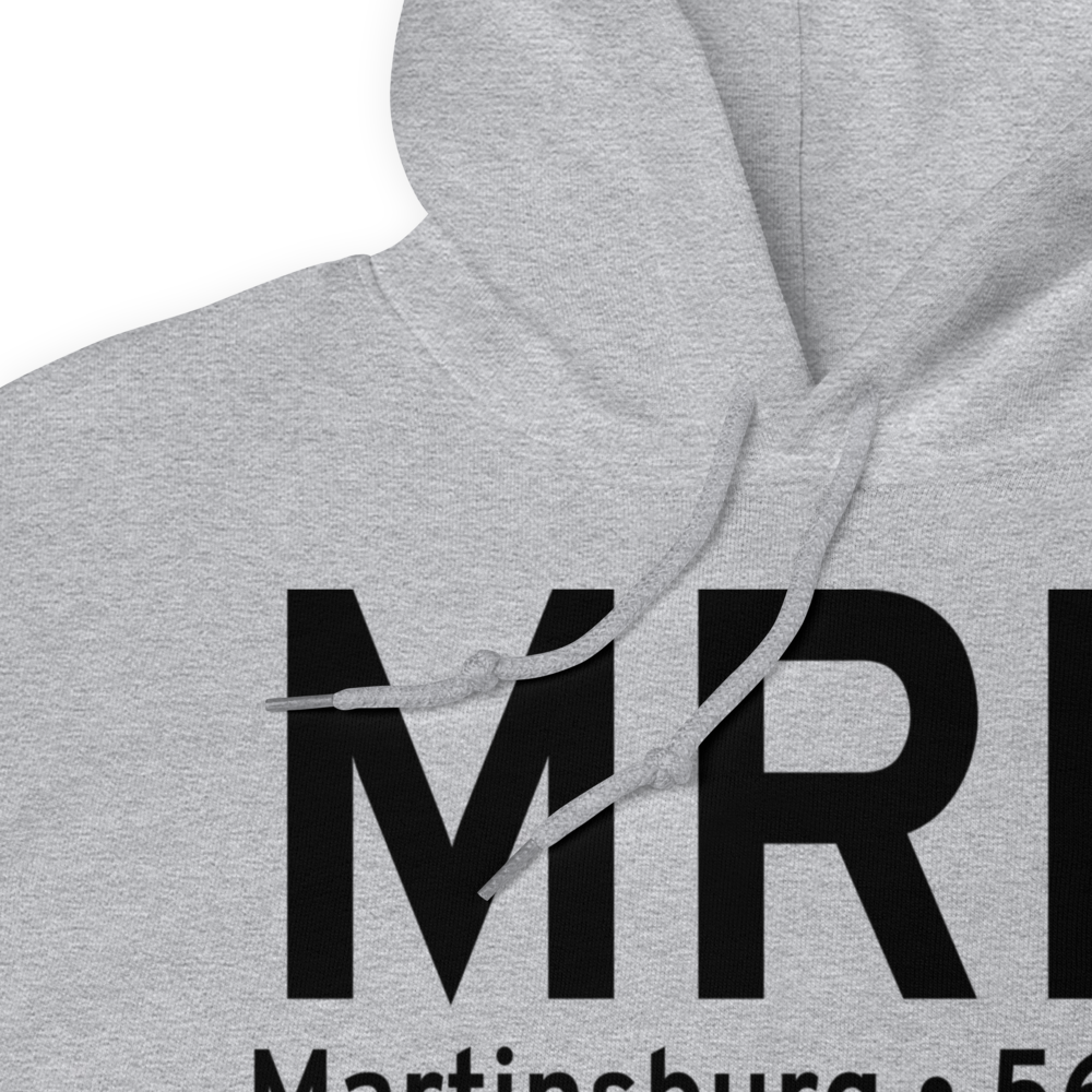 Martinsburg (KMRB) Airport Hoodie Sweatshirt 