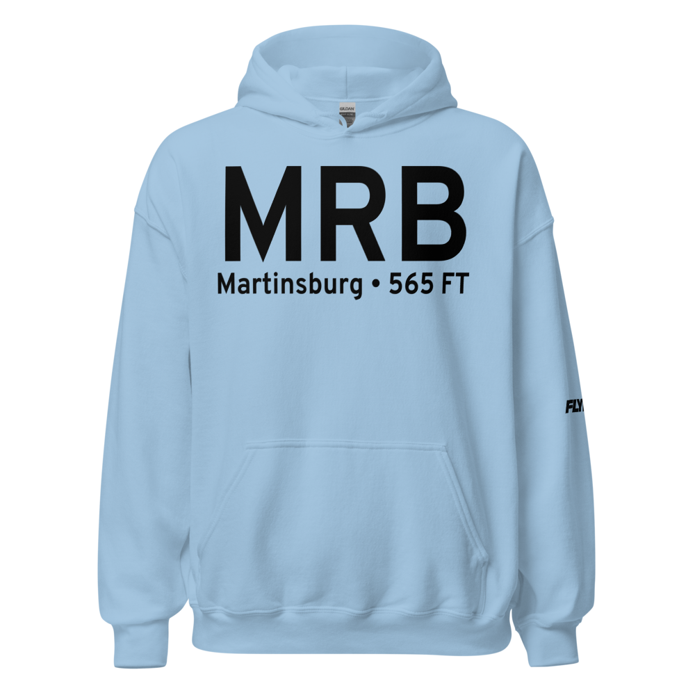 Martinsburg (KMRB) Airport Hoodie Sweatshirt 