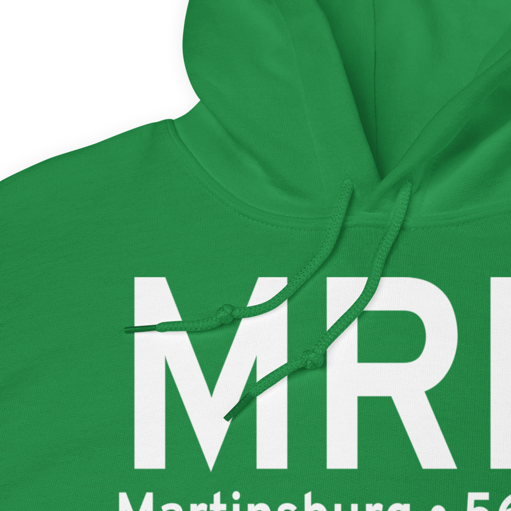 Martinsburg (KMRB) Airport Hoodie Sweatshirt 