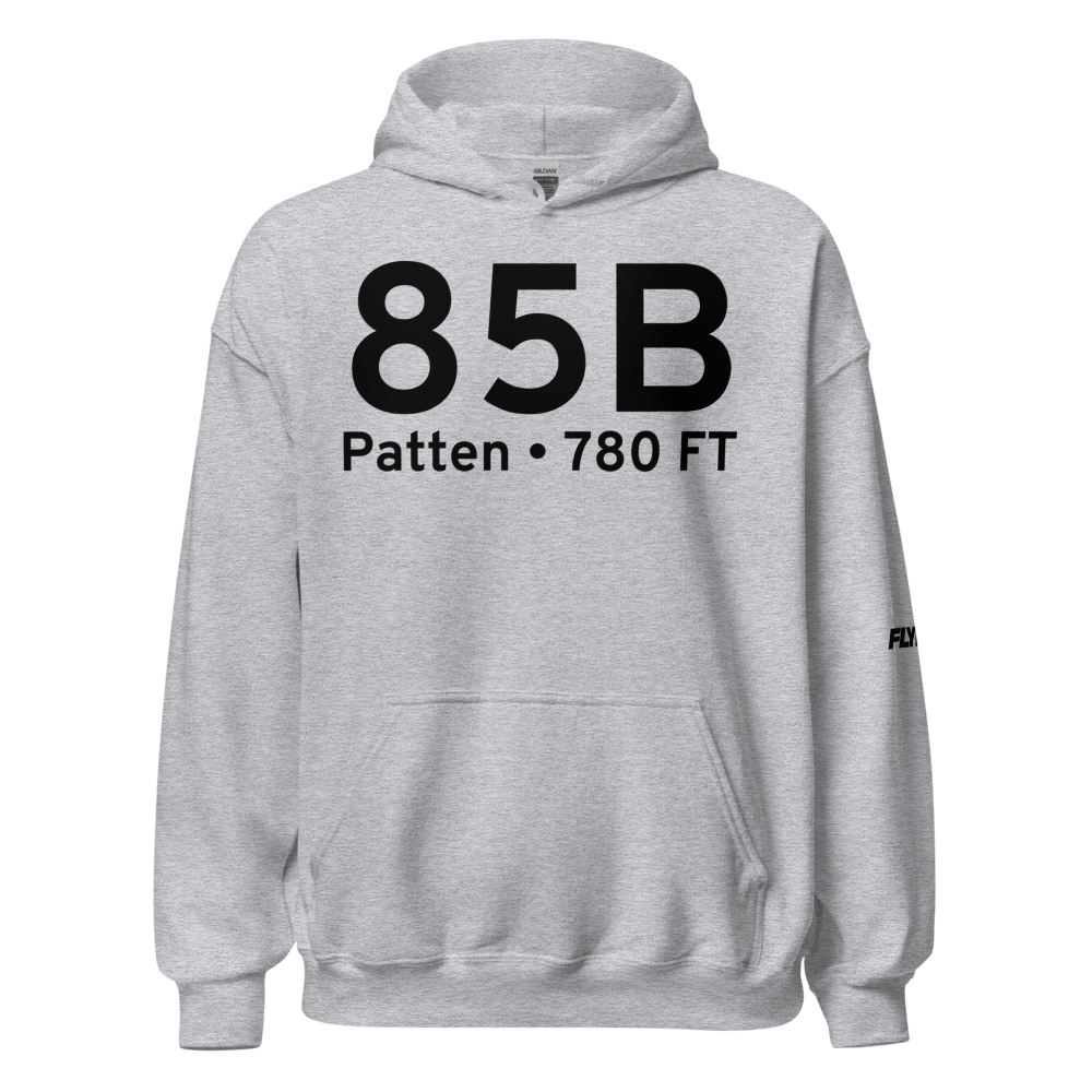 Patten (85B) Airport Hoodie Sweatshirt 