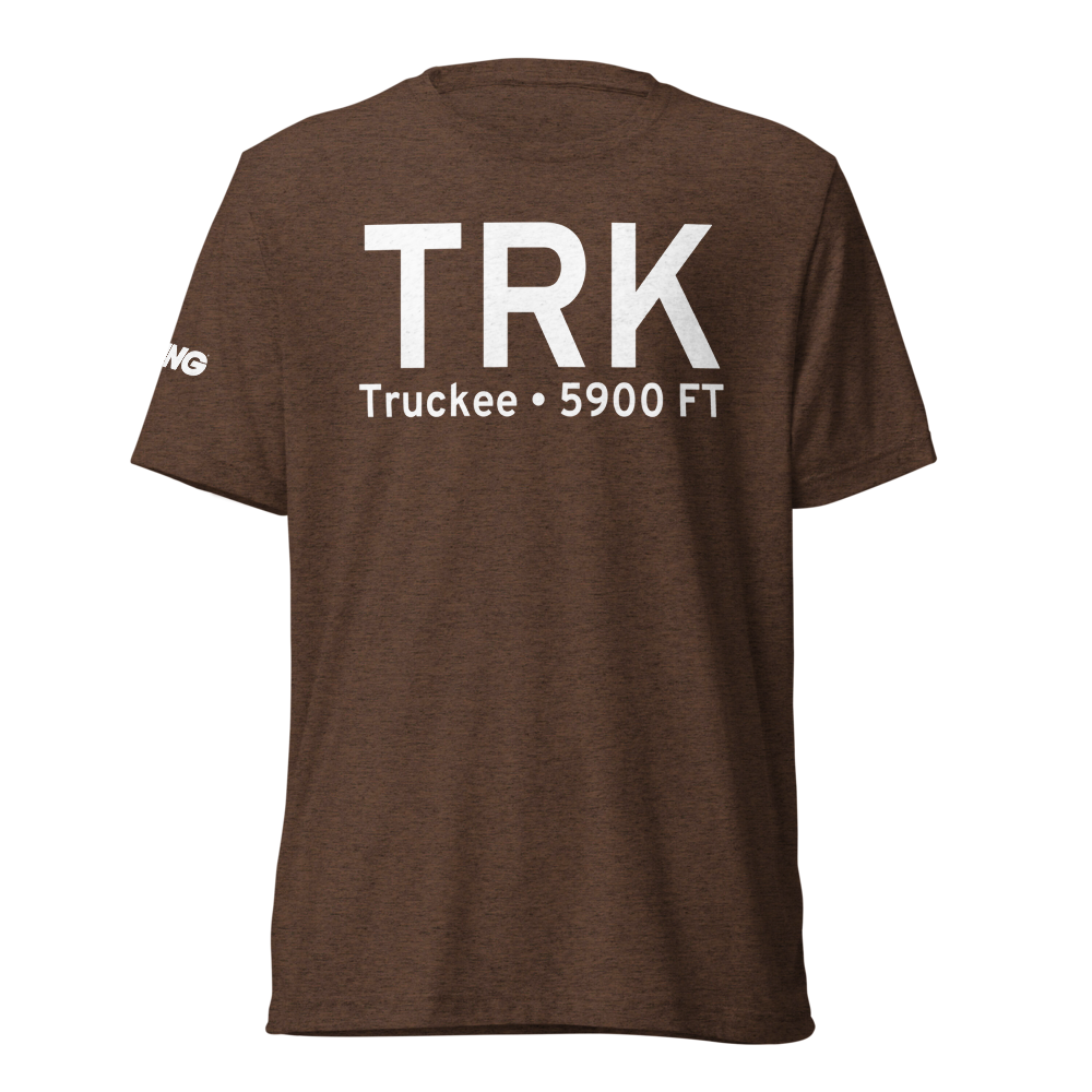 Truckee (KTRK) Airport Tri-blend T-Shirt 