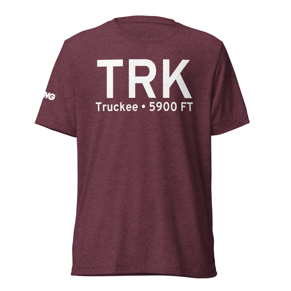 Truckee (KTRK) Airport Tri-blend T-Shirt 
