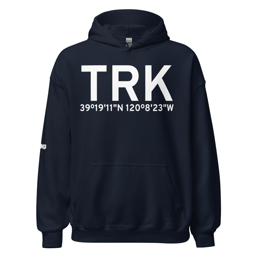 Truckee (KTRK) Airport Hoodie Sweatshirt 