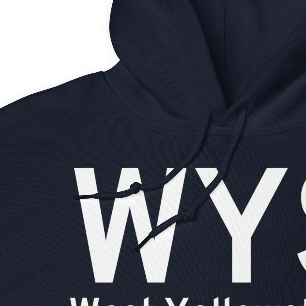 West Yellowstone (KWYS) Airport Hoodie Sweatshirt 