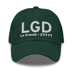 La Grande (KLGD) Airport Hat