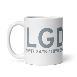 La Grande (KLGD) Airport Mug