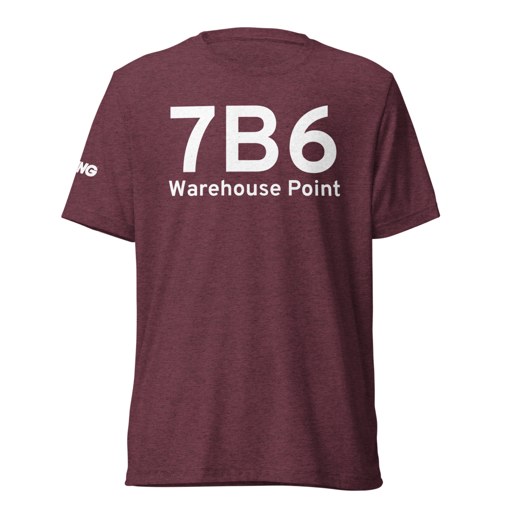 Warehouse Point (K7B6) Airport Tri-blend T-Shirt 