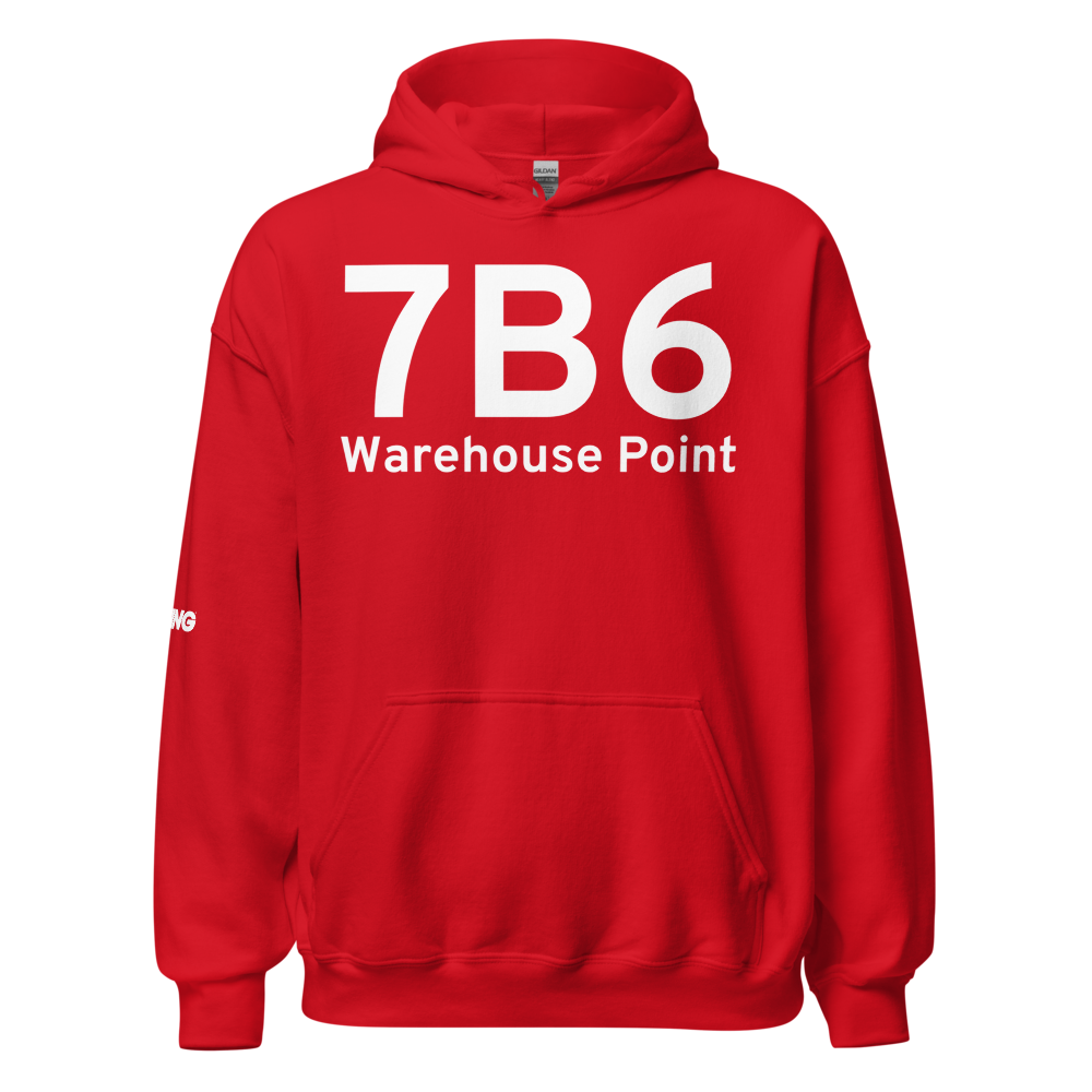 Warehouse Point (K7B6) Airport Hoodie Sweatshirt 
