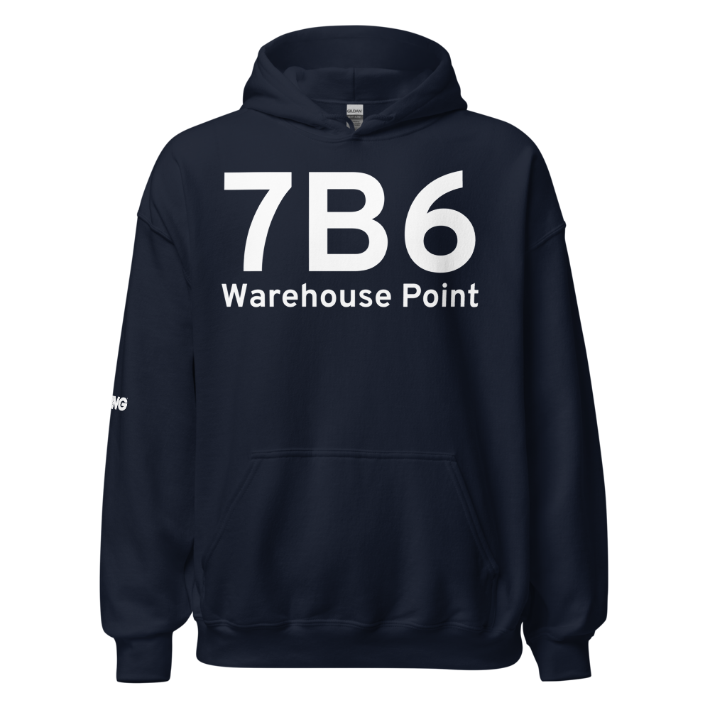 Warehouse Point (K7B6) Airport Hoodie Sweatshirt 
