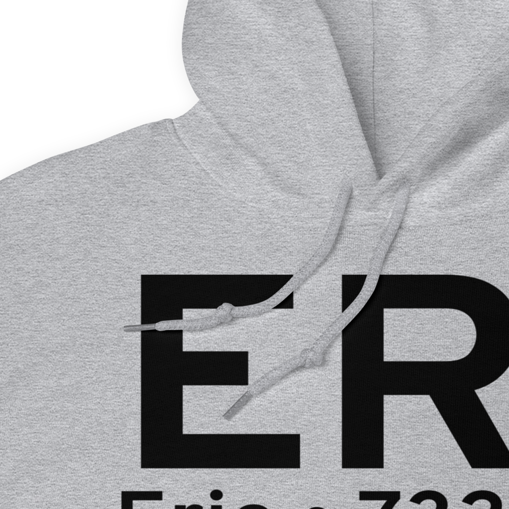 Erie (KERI) Airport Hoodie Sweatshirt 