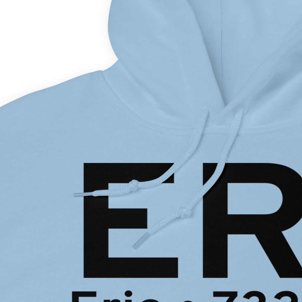 Erie (KERI) Airport Hoodie Sweatshirt 