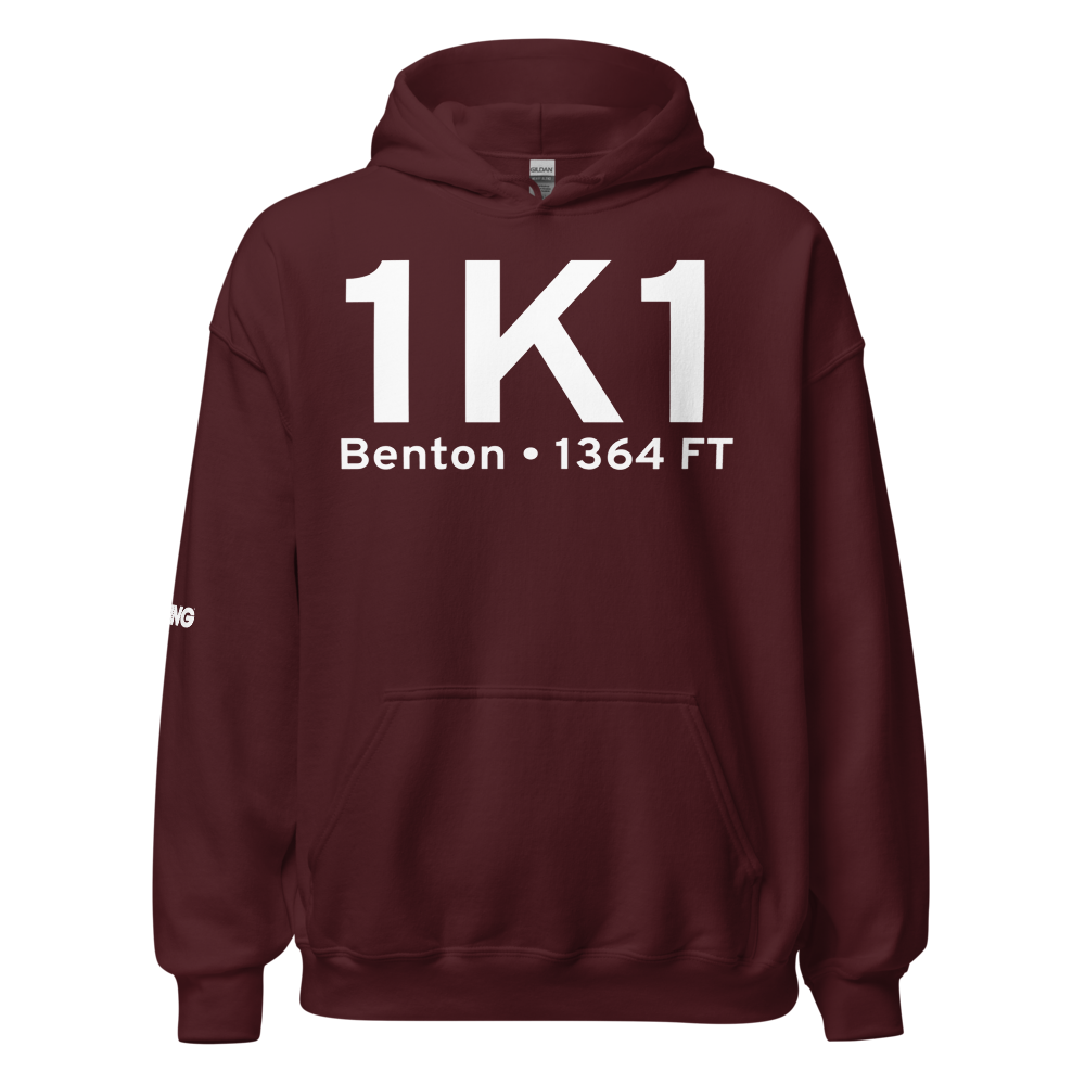 Benton (1K1) Airport Hoodie Sweatshirt 