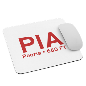 Peoria (KPIA) Airport  Mouse Pad