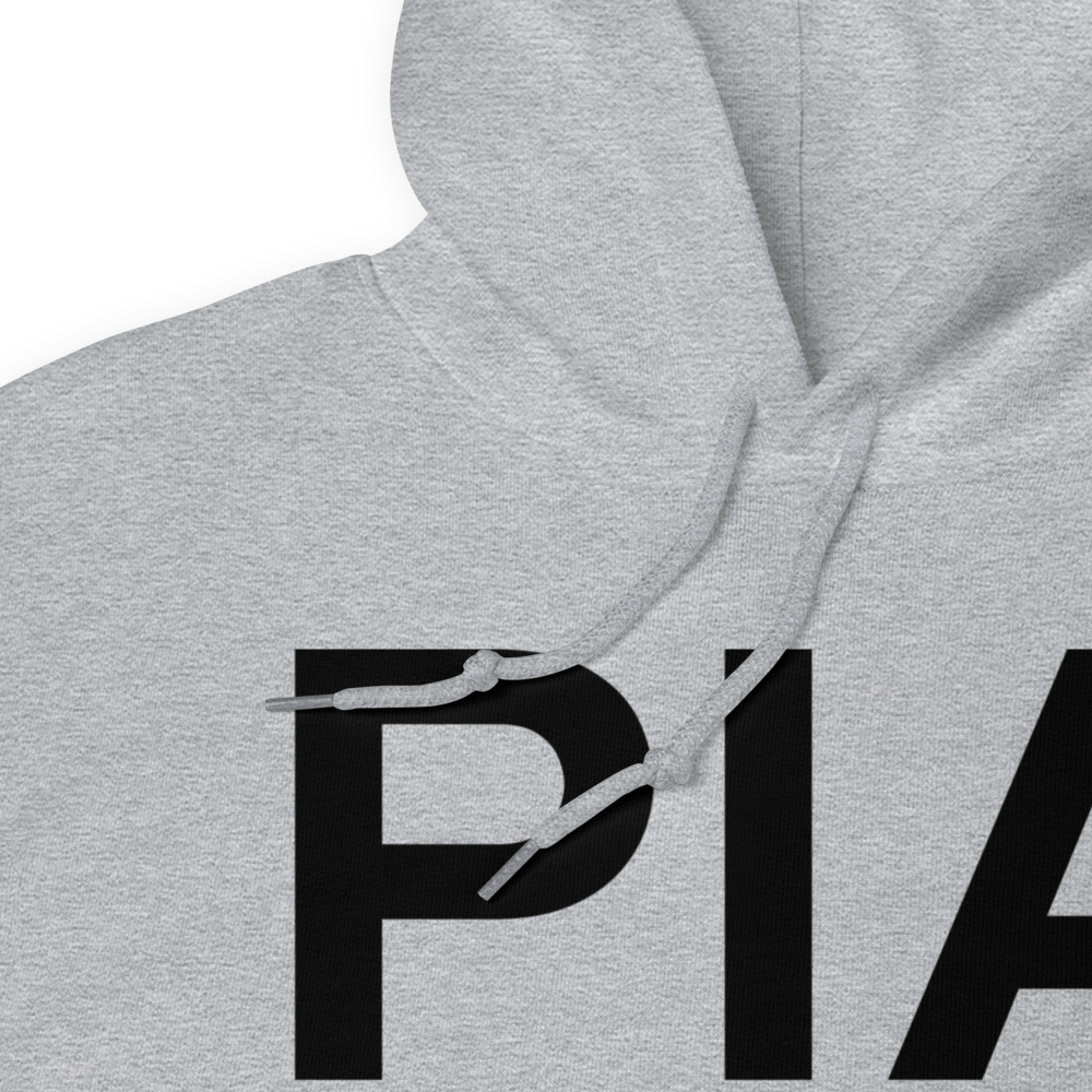Peoria (KPIA) Airport Hoodie Sweatshirt 